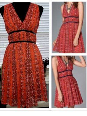 Abercrombie & Fitch Floral Chiffon Dress Small